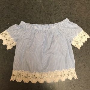 Across the body shirt